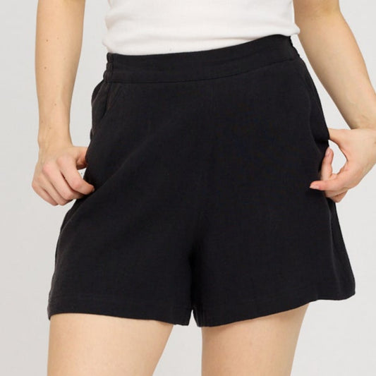 Leinen-Shorts