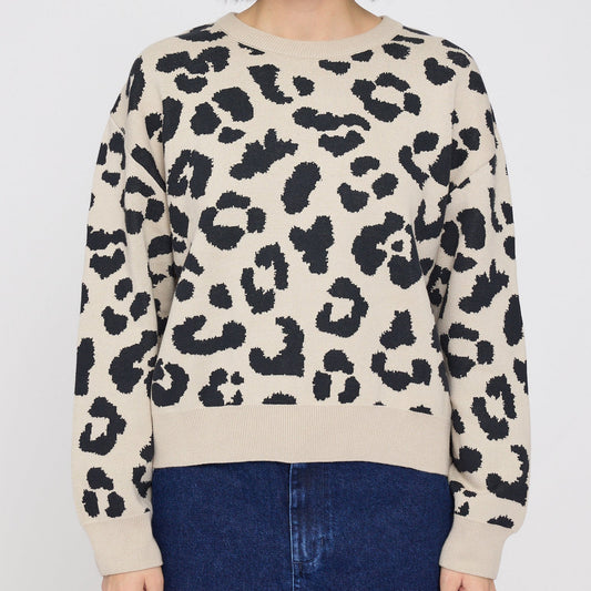 Leo knit sweater made from organic cotton