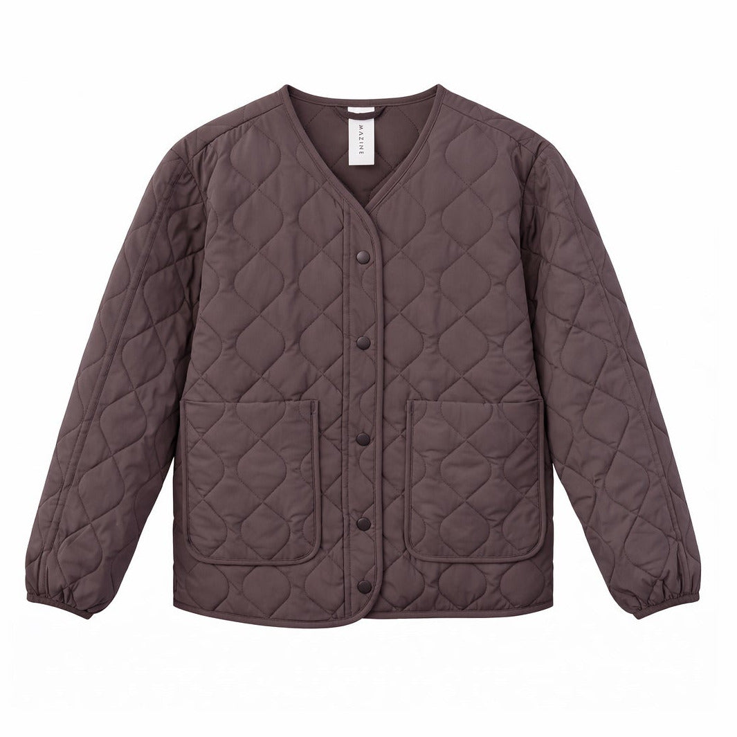 wattierte leichte Steppjacke