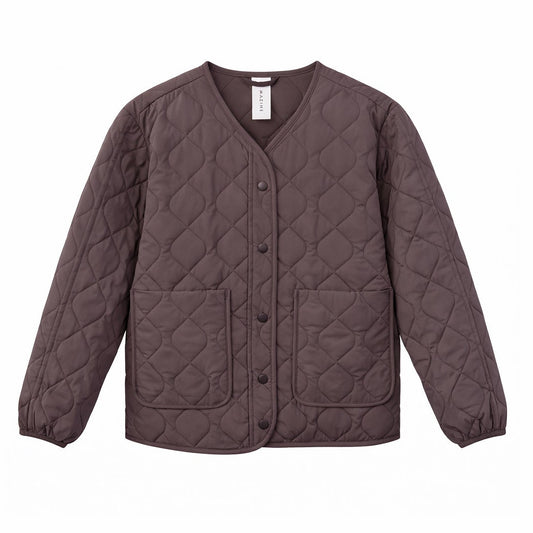 wattierte leichte Steppjacke