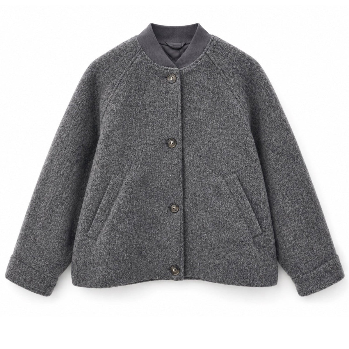Bomber-Jacke aus recykeltem Plastik