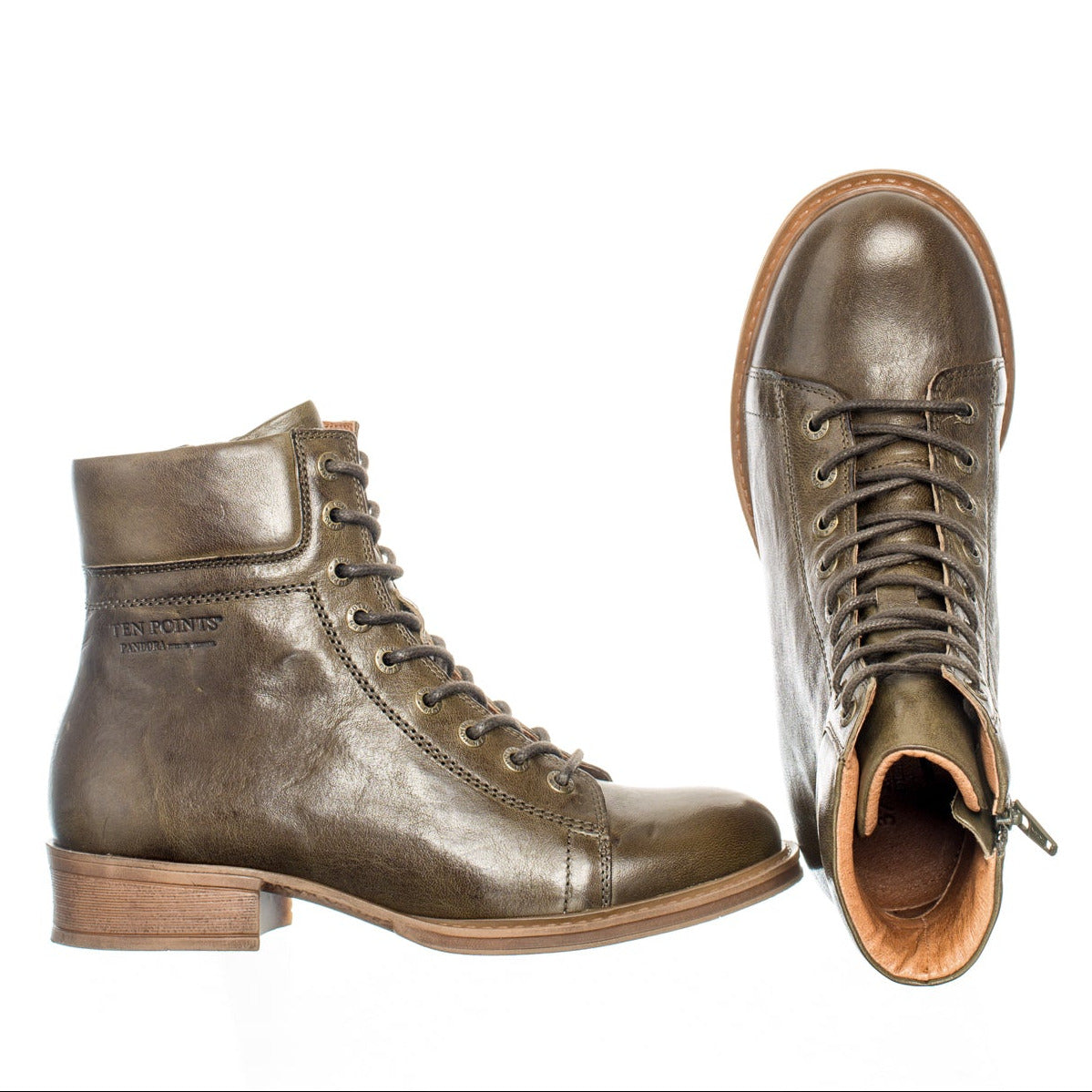 Pandora, lace-up boots