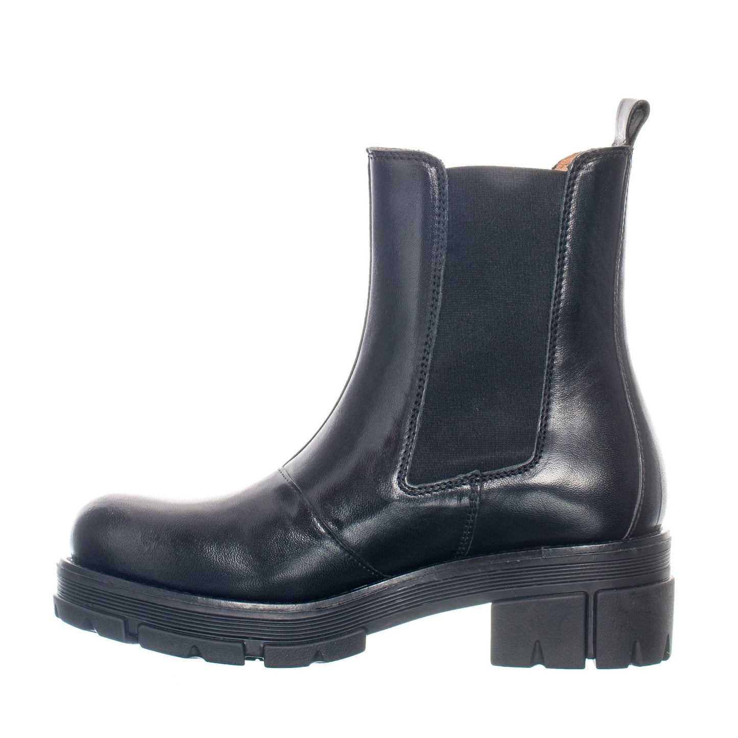 Leder-Chelsea-Boots, uni, Cecilia