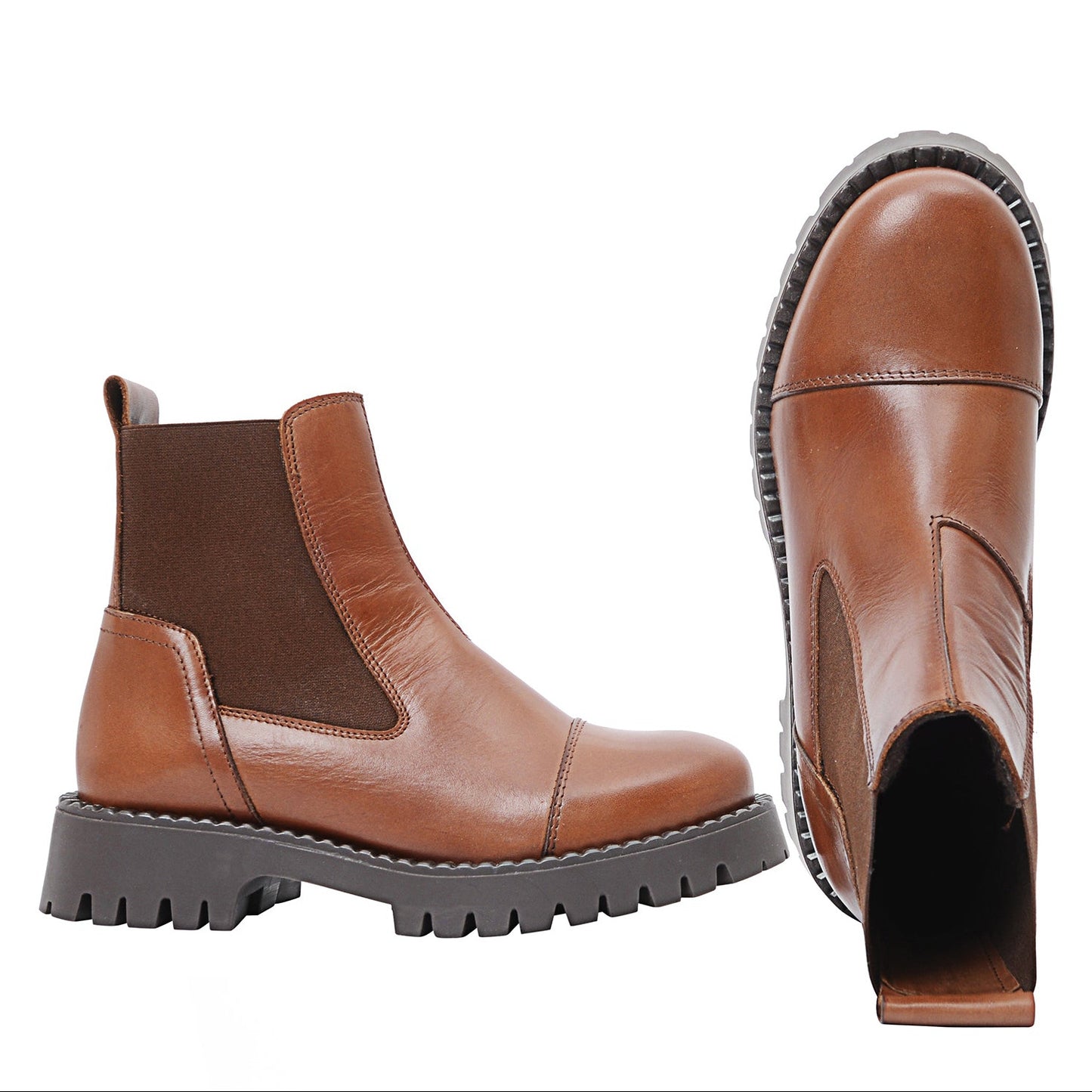 warm lined leather boots, Penny