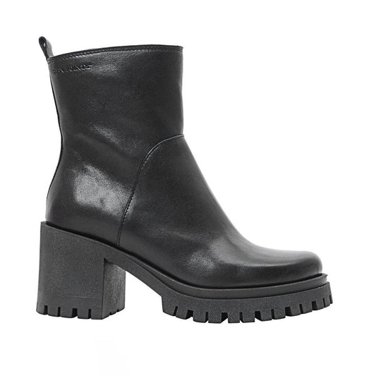 Leder-Absatzboots, Ylva