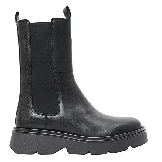 warm gefütterte Leder-Stiefel, Karin