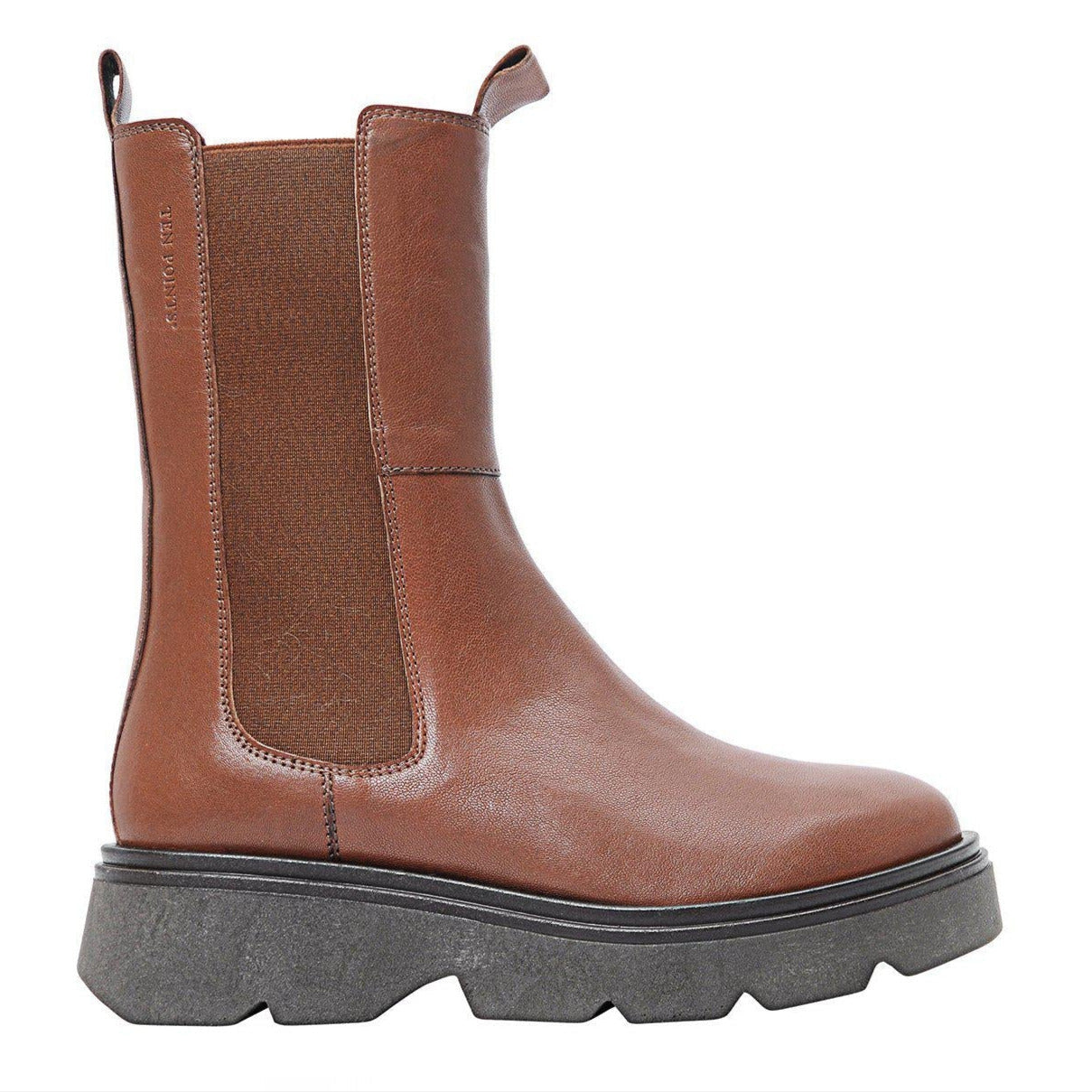 warm gefütterte Leder-Stiefel, Karin