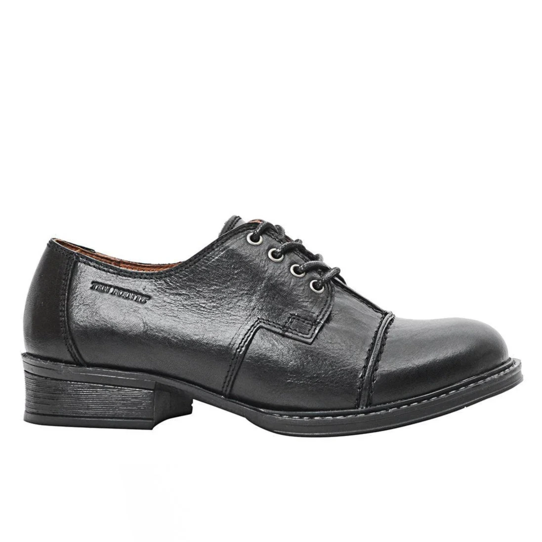 Schnürschuhe aus vegetabil gegerbtem Leder