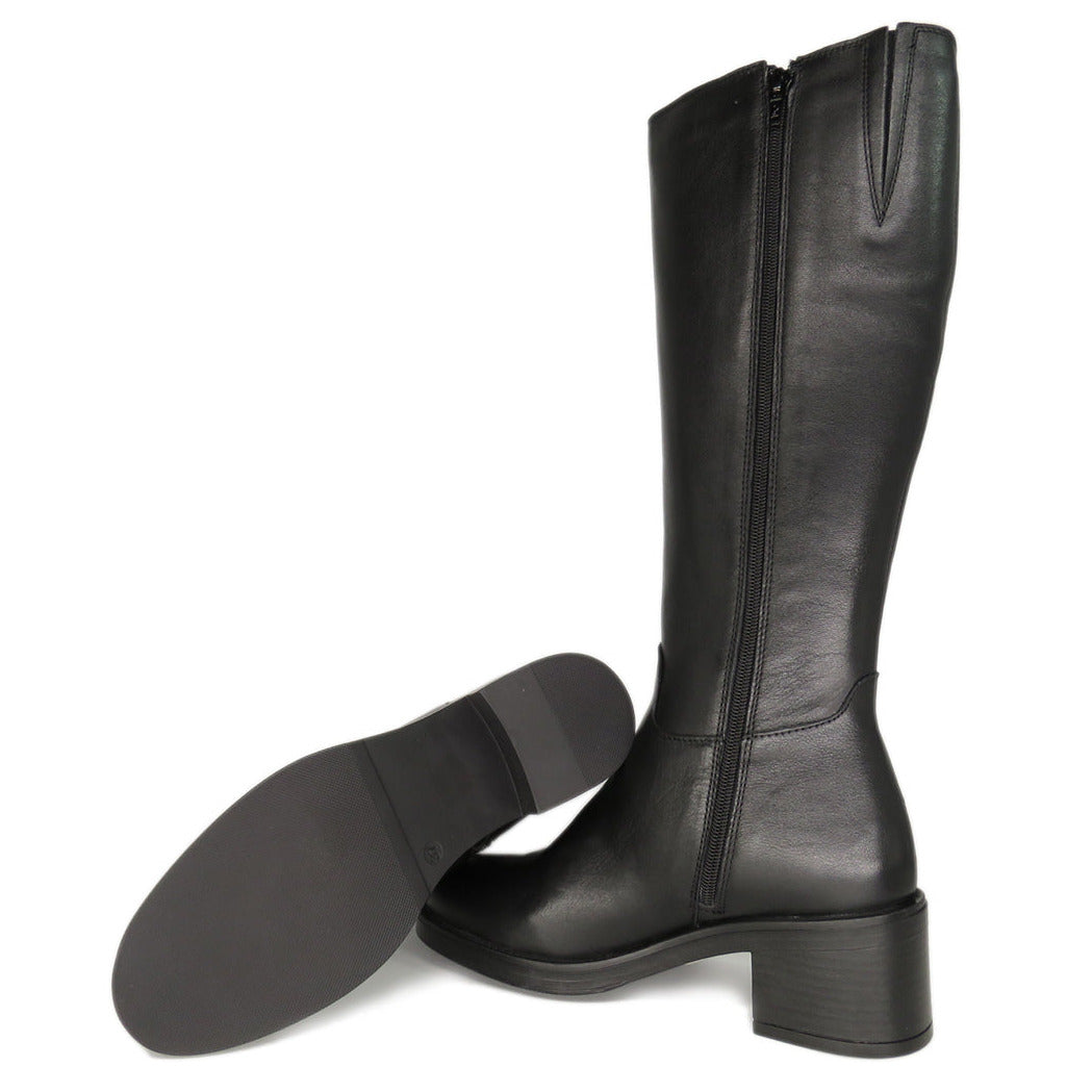 Stiefel mit Absatz, Estrid