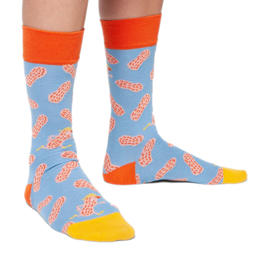 Erdnuss-Socken