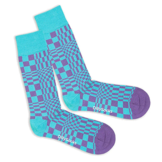 Op-Art-Socken