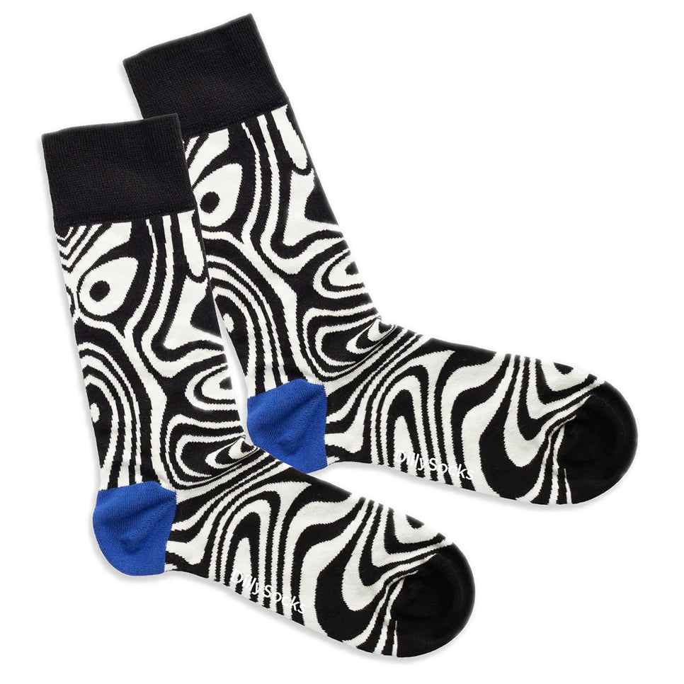 Op-Art-Socken