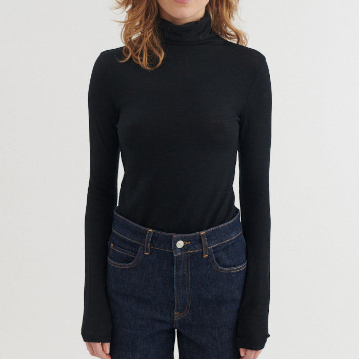 Rinja T-Neck Rollkragenpulli