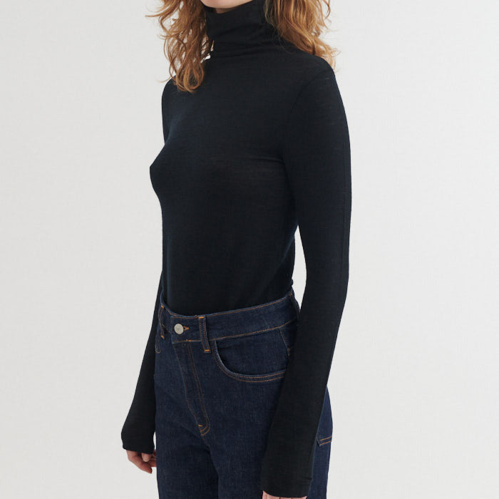 Rinja T-Neck Rollkragenpulli