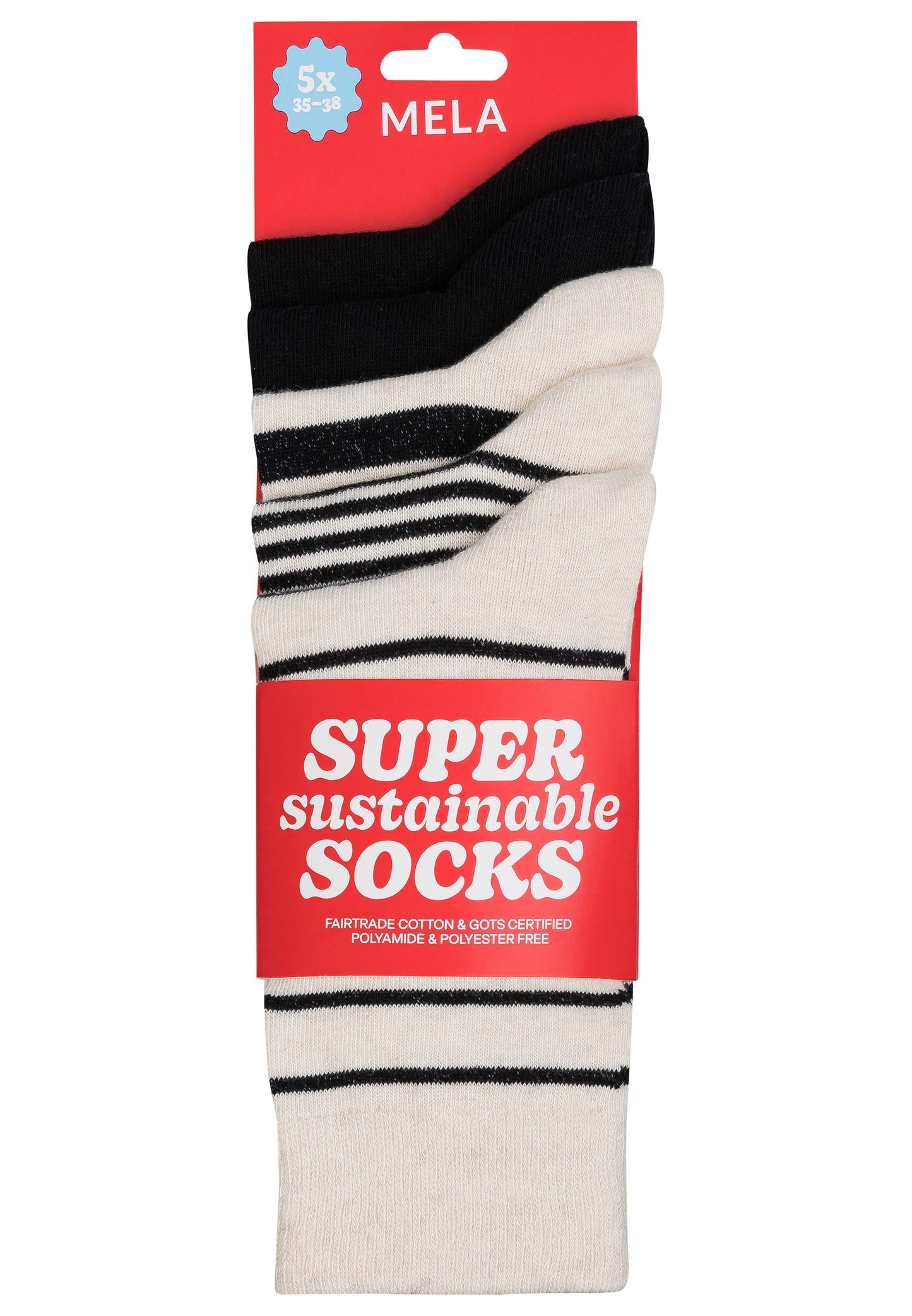 5er-Pack Socken