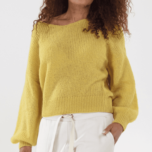 leichter Pullover aus Alpaka