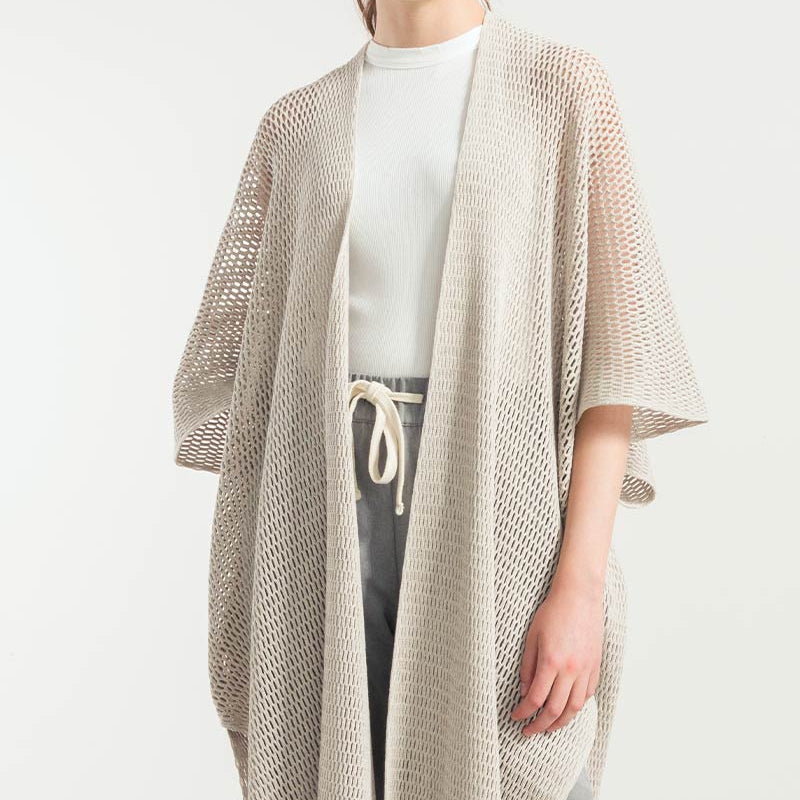 Brisa, cardigan made from recycled cotton