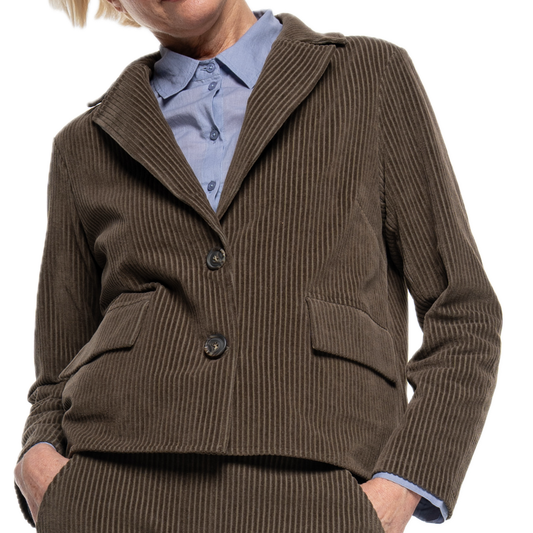 Strick-Cord-Blazer