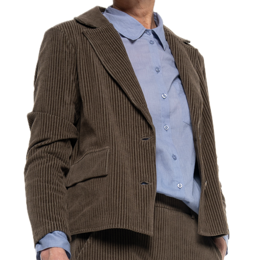 Strick-Cord-Blazer
