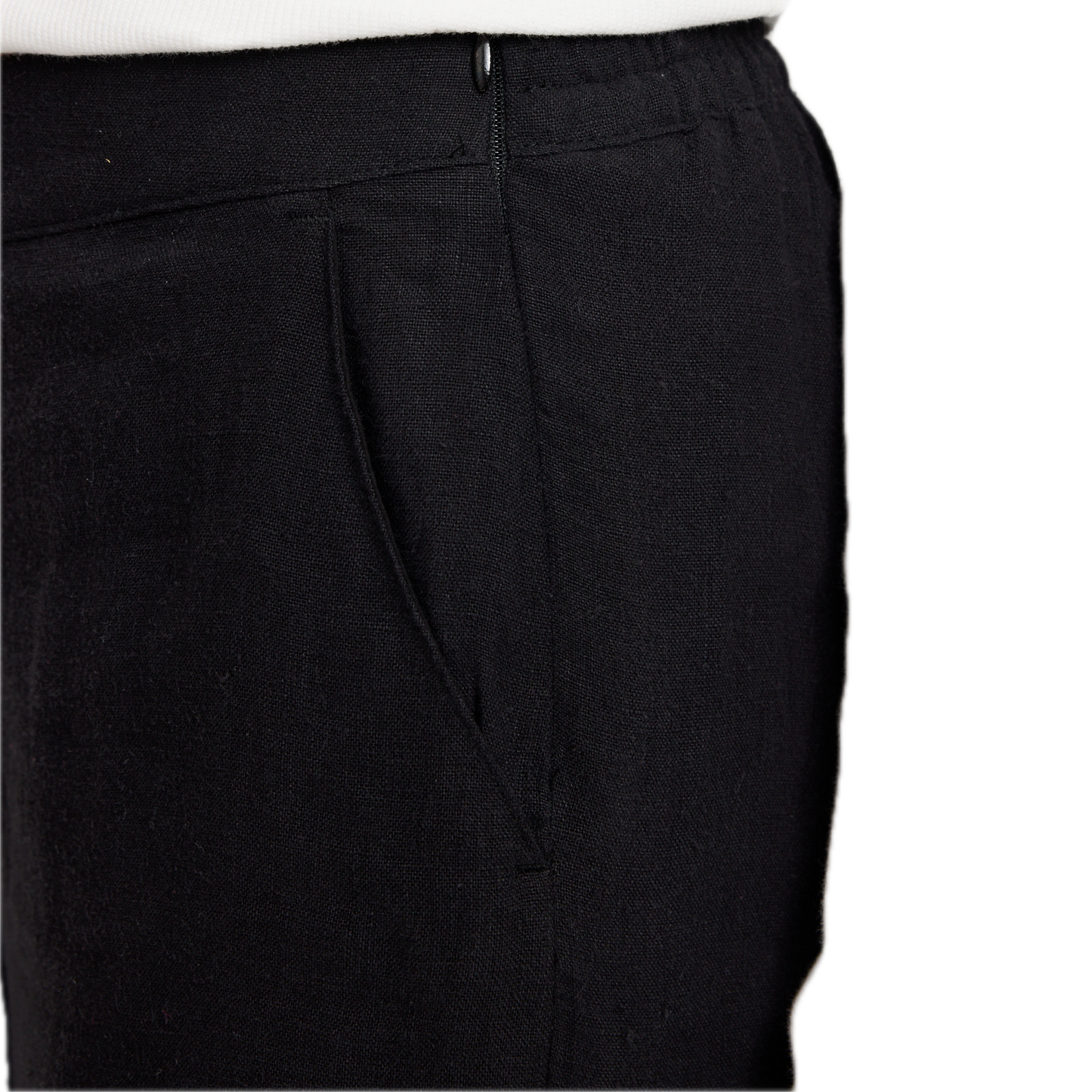 weite Leinen-Hosen
