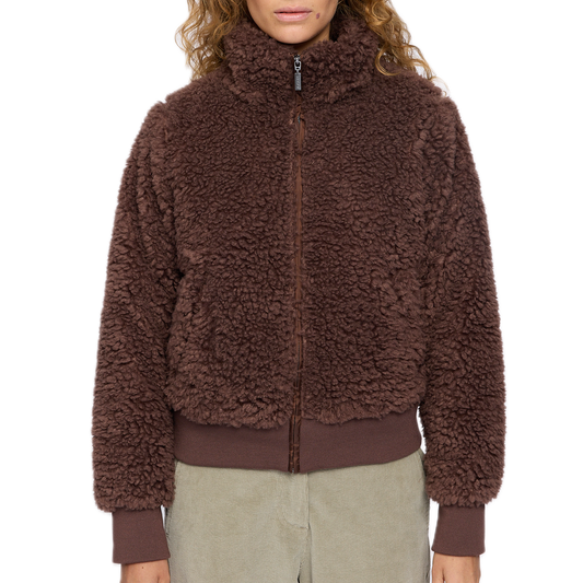 Kuscheljacke aus recykeltem Plastik