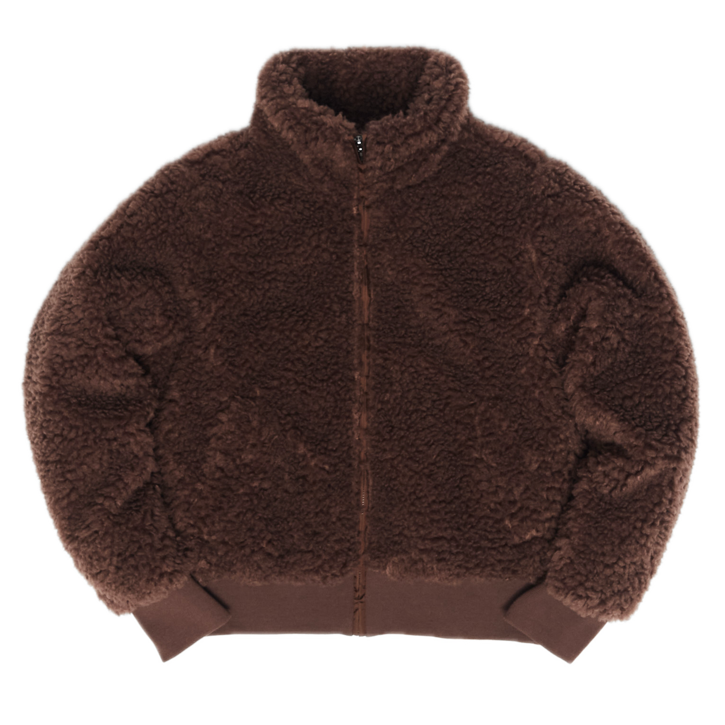 Kuscheljacke aus recykeltem Plastik