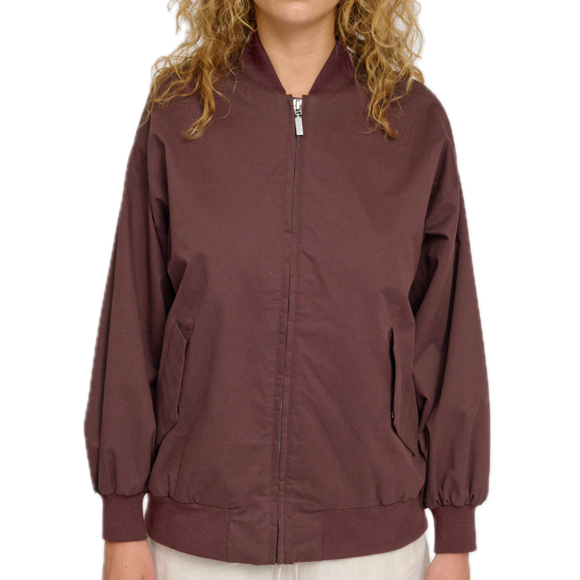 leichte Bomberjacke aus Baumwolle