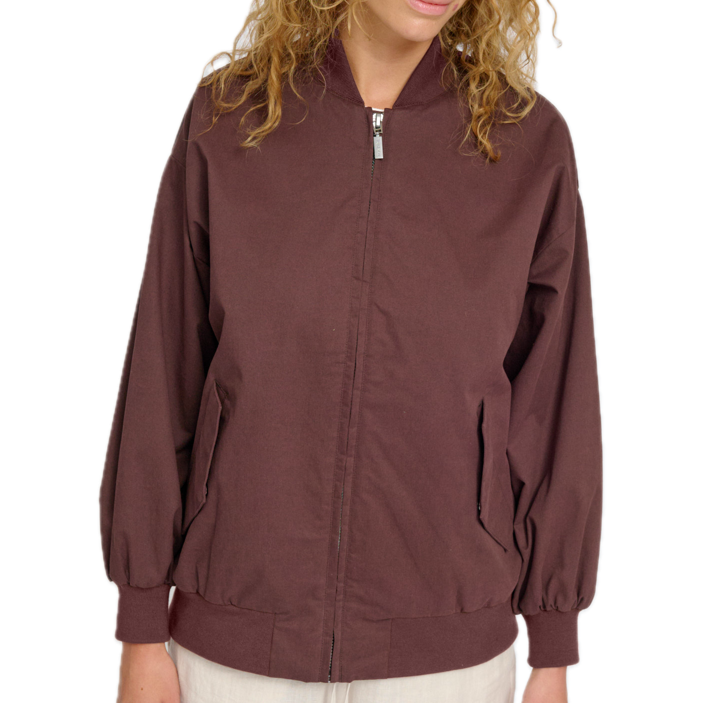 leichte Bomberjacke aus Baumwolle