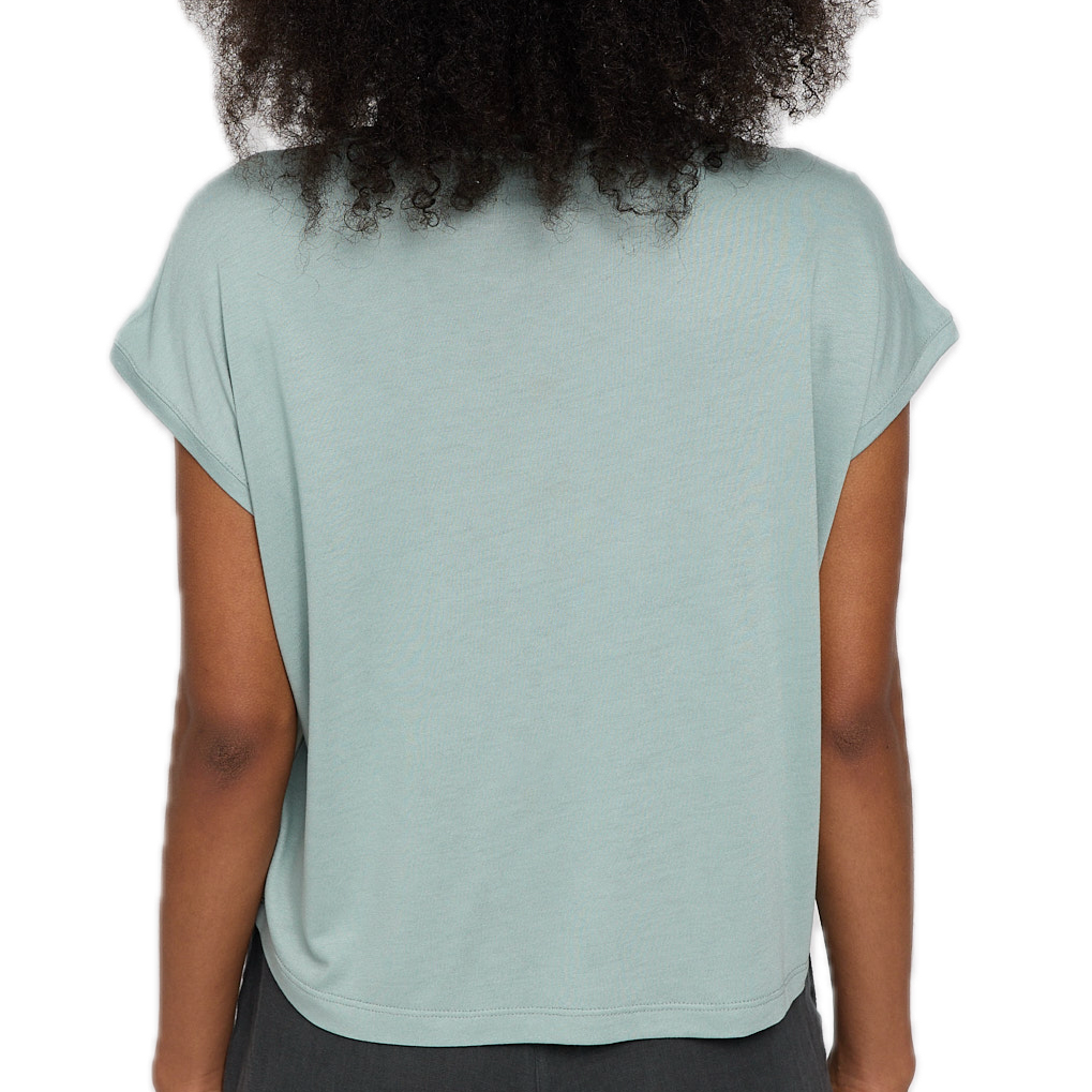 kurzes T-Shirt aus Ecovero