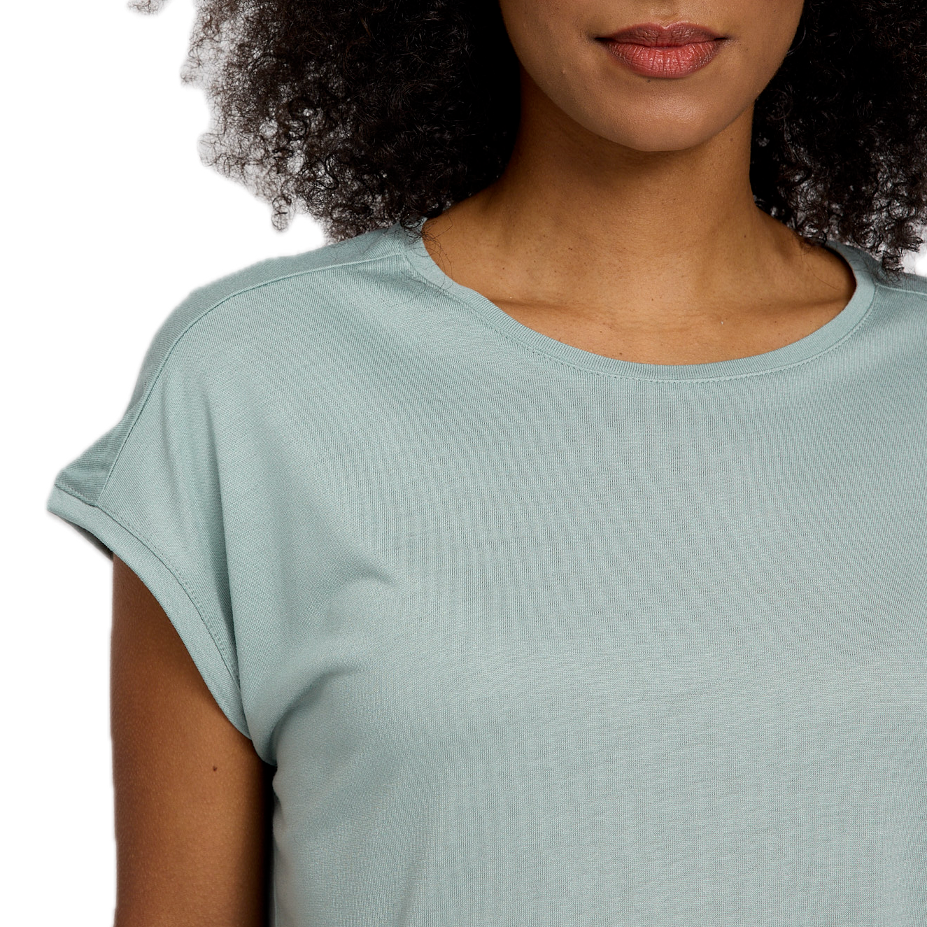 kurzes T-Shirt aus Ecovero