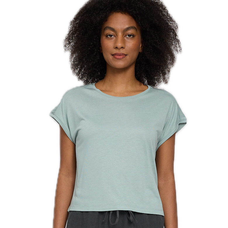 kurzes T-Shirt aus Ecovero
