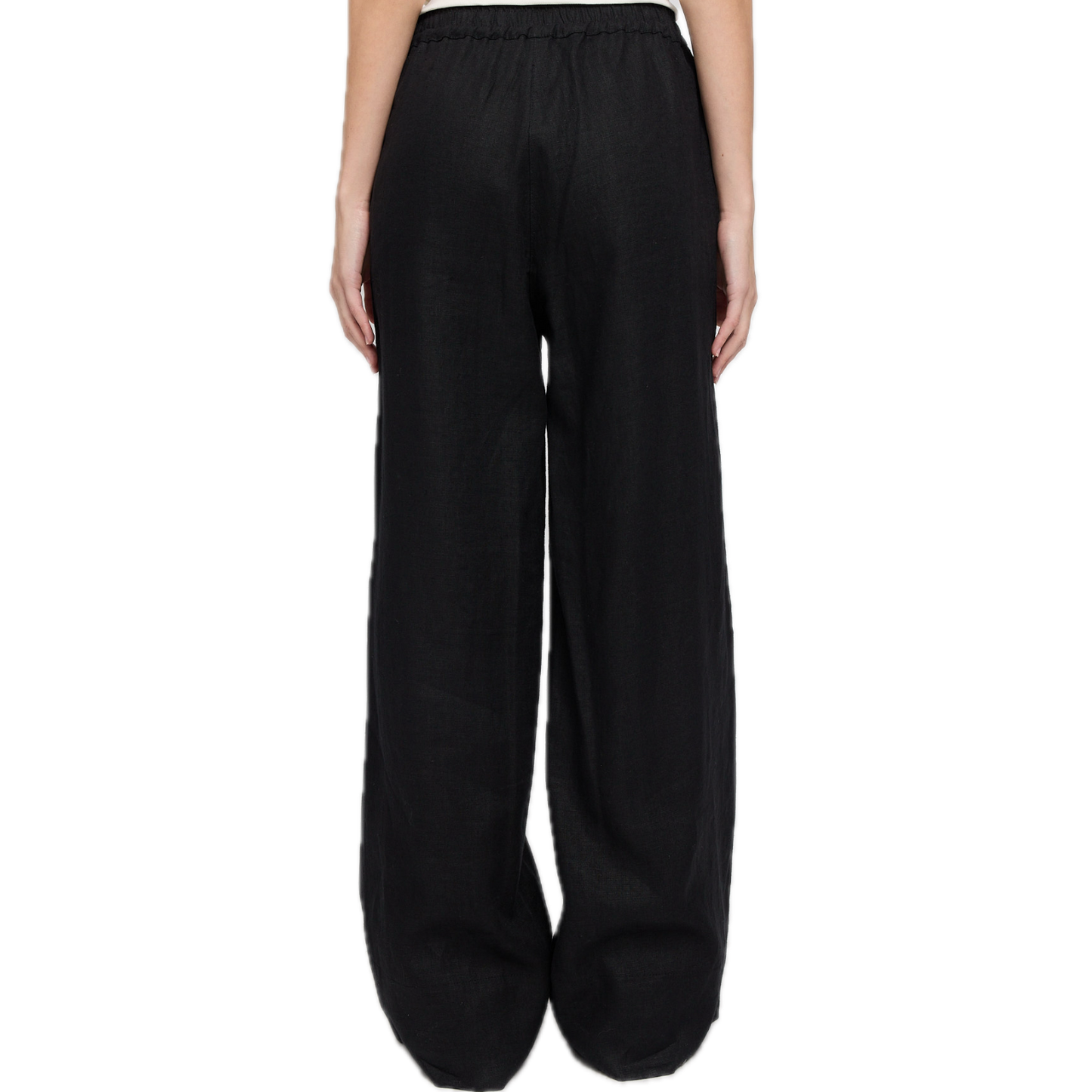 weite Leinen-Hosen