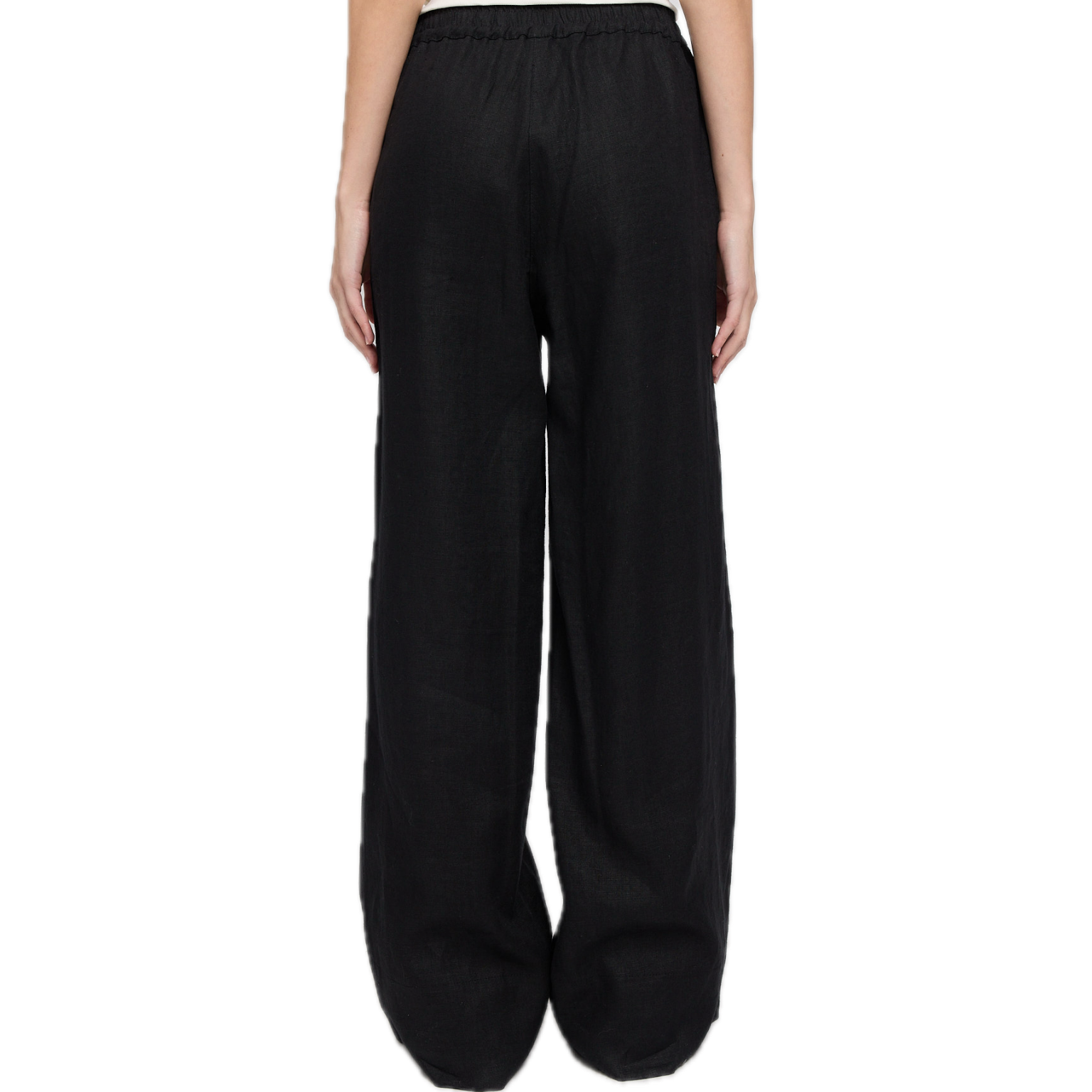 weite Leinen-Hosen