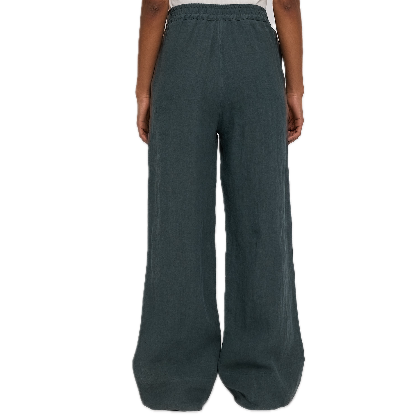 weite Leinen-Hosen