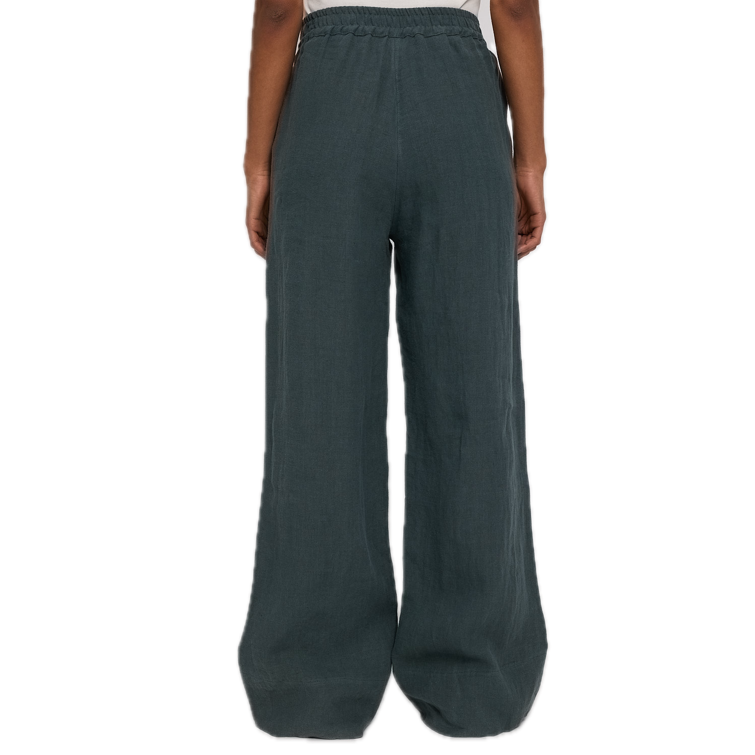 weite Leinen-Hosen