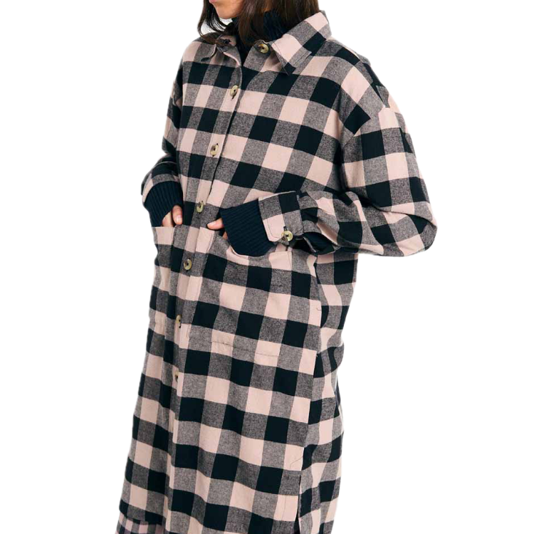 Seia Hemdblusenkleid aus Bio-Baumwolle