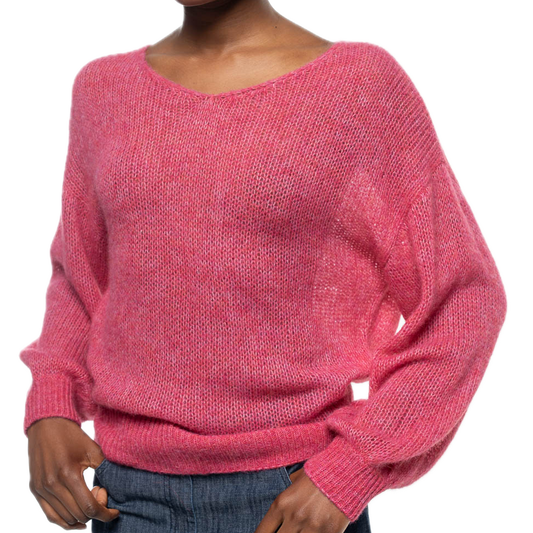 lightweight sweater made of alpaca
