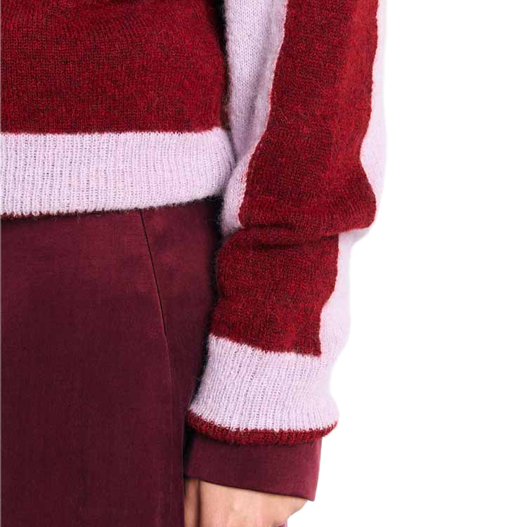 Babol Woll-Pullover mit Streifen