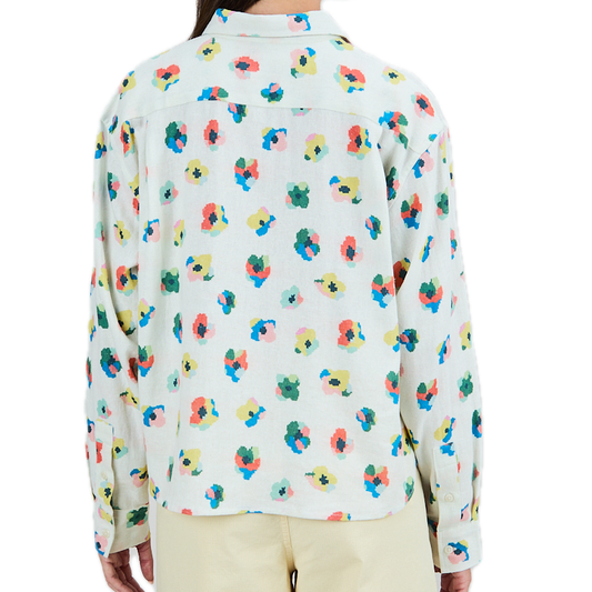 Langarm-Bluse Miniflowers