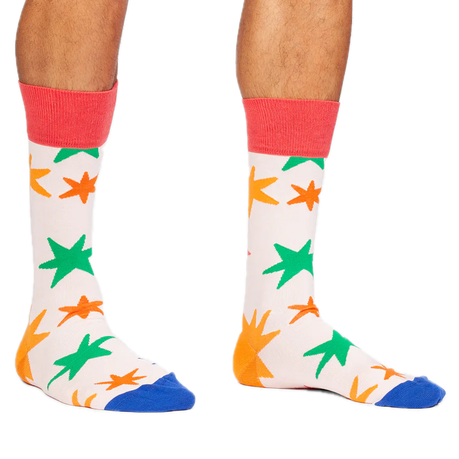Socken mit Sternen