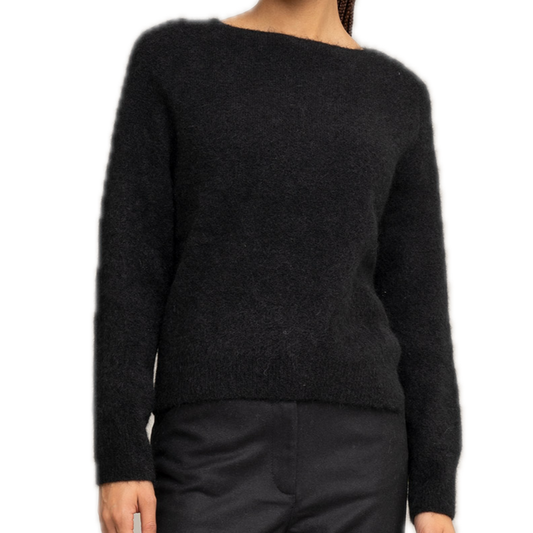 Kuschel-Pullover aus Mohair und Lammwolle