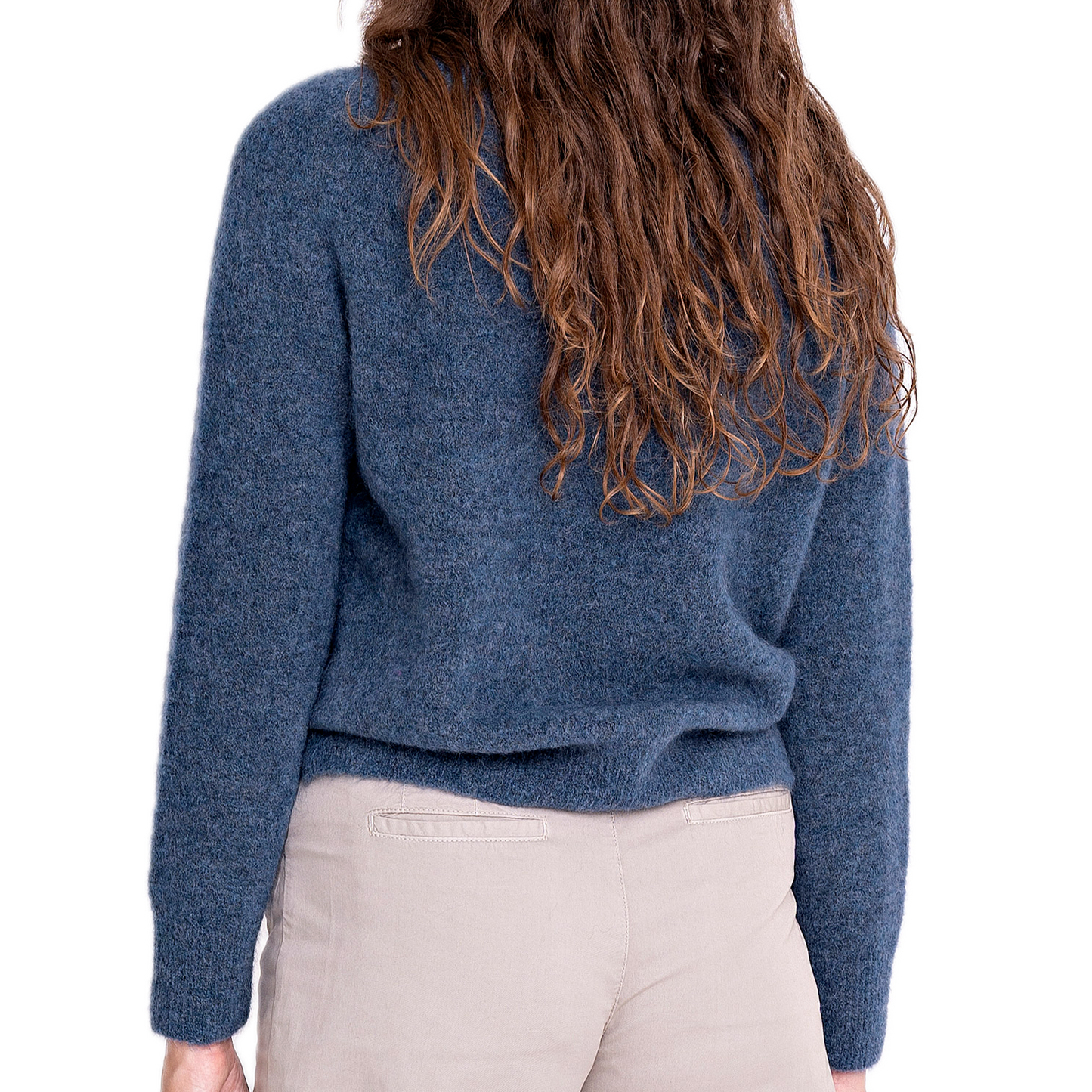 Kuschel-Pullover aus Mohair und Lammwolle