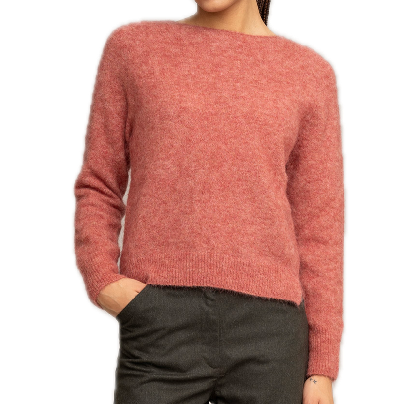 Kuschel-Pullover aus Mohair und Lammwolle