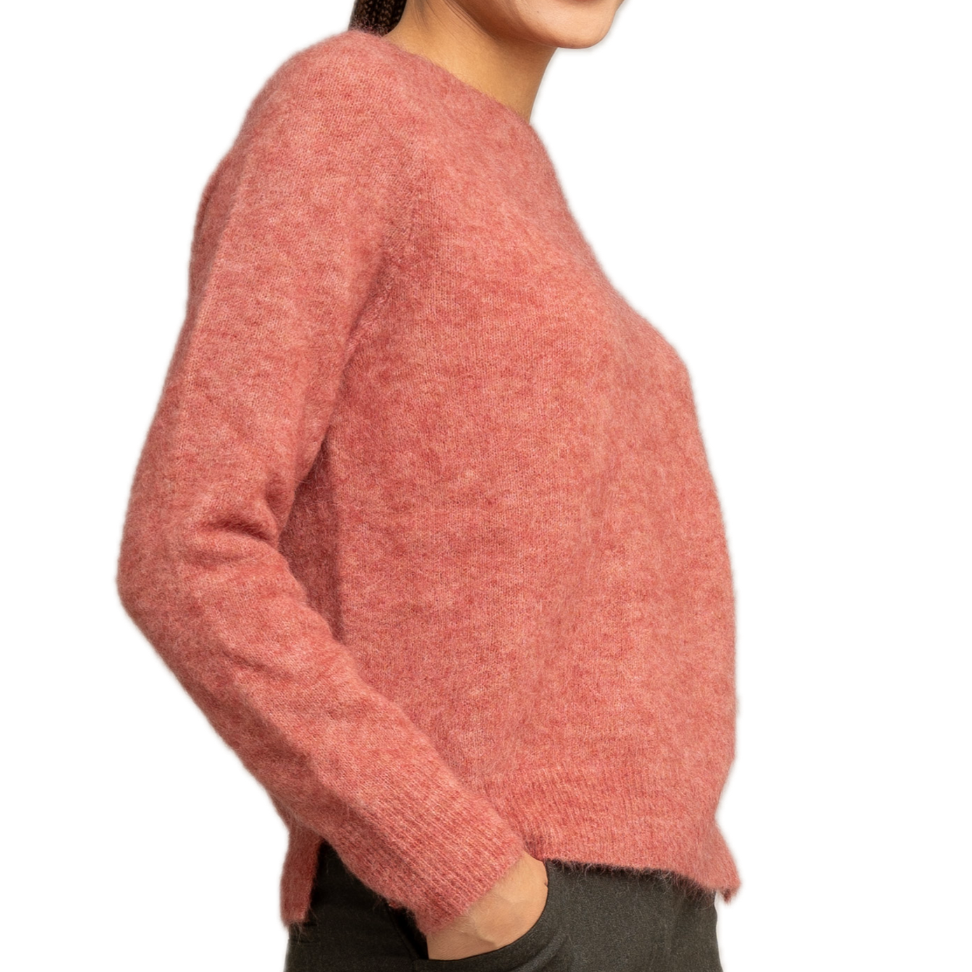 Kuschel-Pullover aus Mohair und Lammwolle
