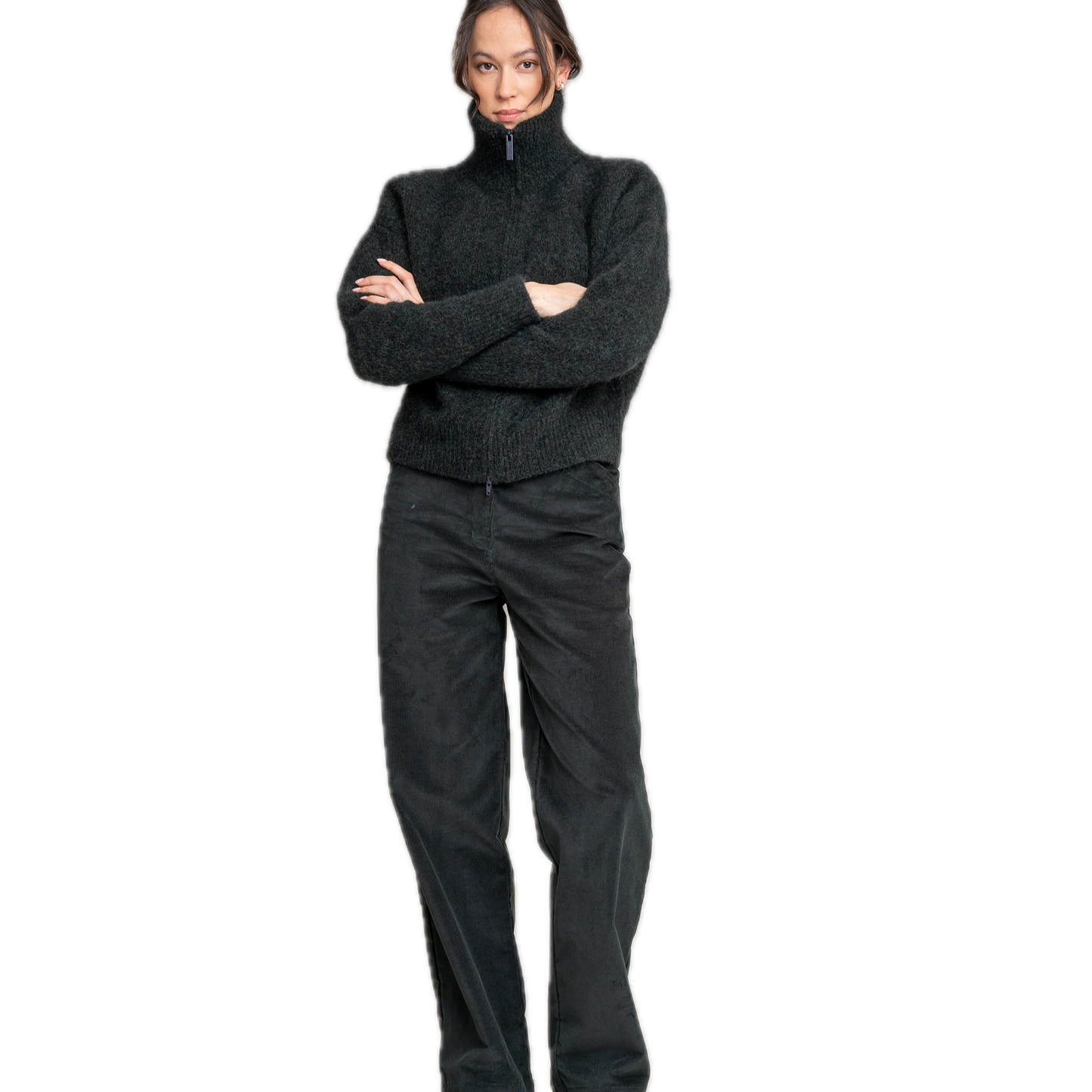 Kuschel-Cardigan aus Mohair und Lammwolle