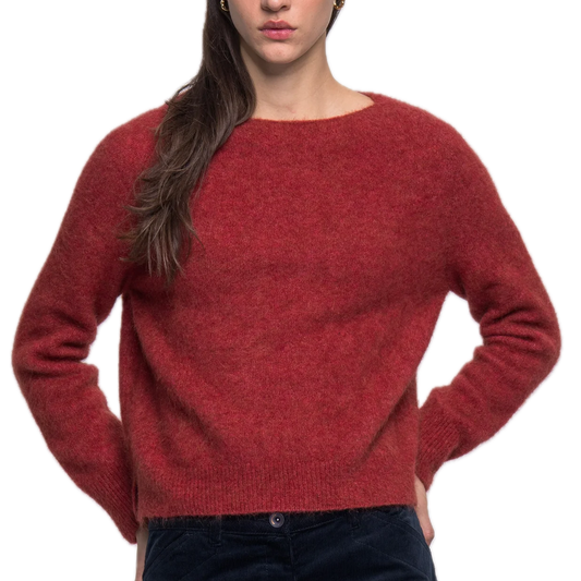 Kuschel-Pullover aus Mohair und Lammwolle
