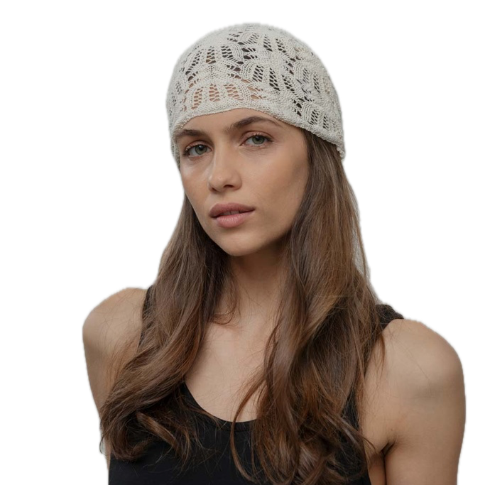 Alexia, Strick-Bandana aus recycelter Baumwolle Rifò