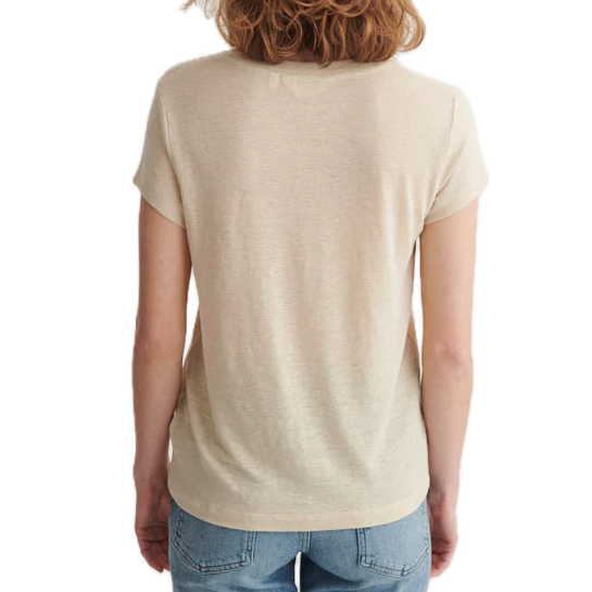 Ashly T-Shirt aus Leinen-Lyocell