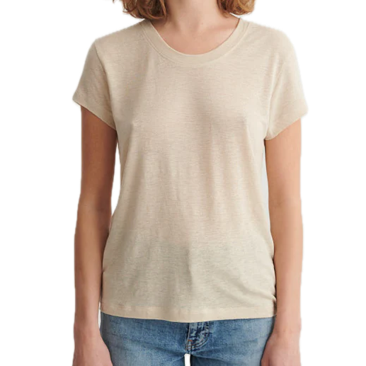 Ashly T-Shirt aus Leinen-Lyocell