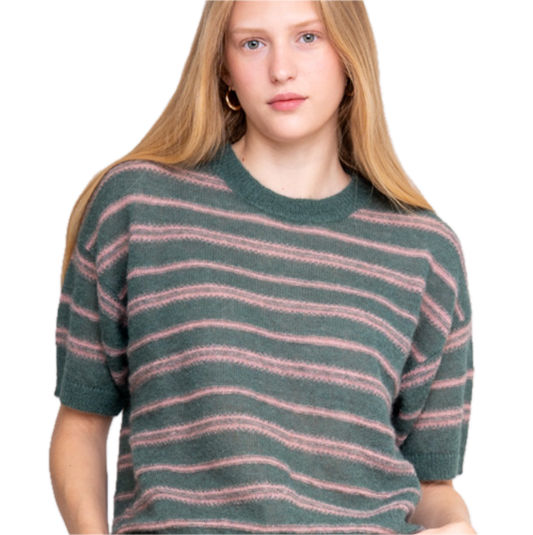 Stricktop Lexie aus Mohair und Alpaka